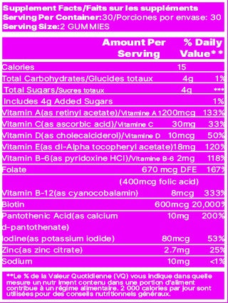 Hair, Skin & Nails Gummies