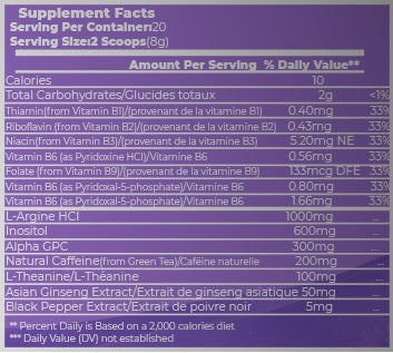 Focus Powder (Sour Grape)