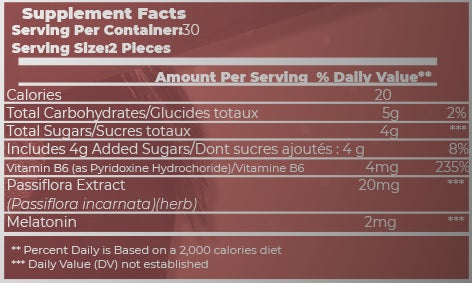 Sleep Well Gummies (Adult)