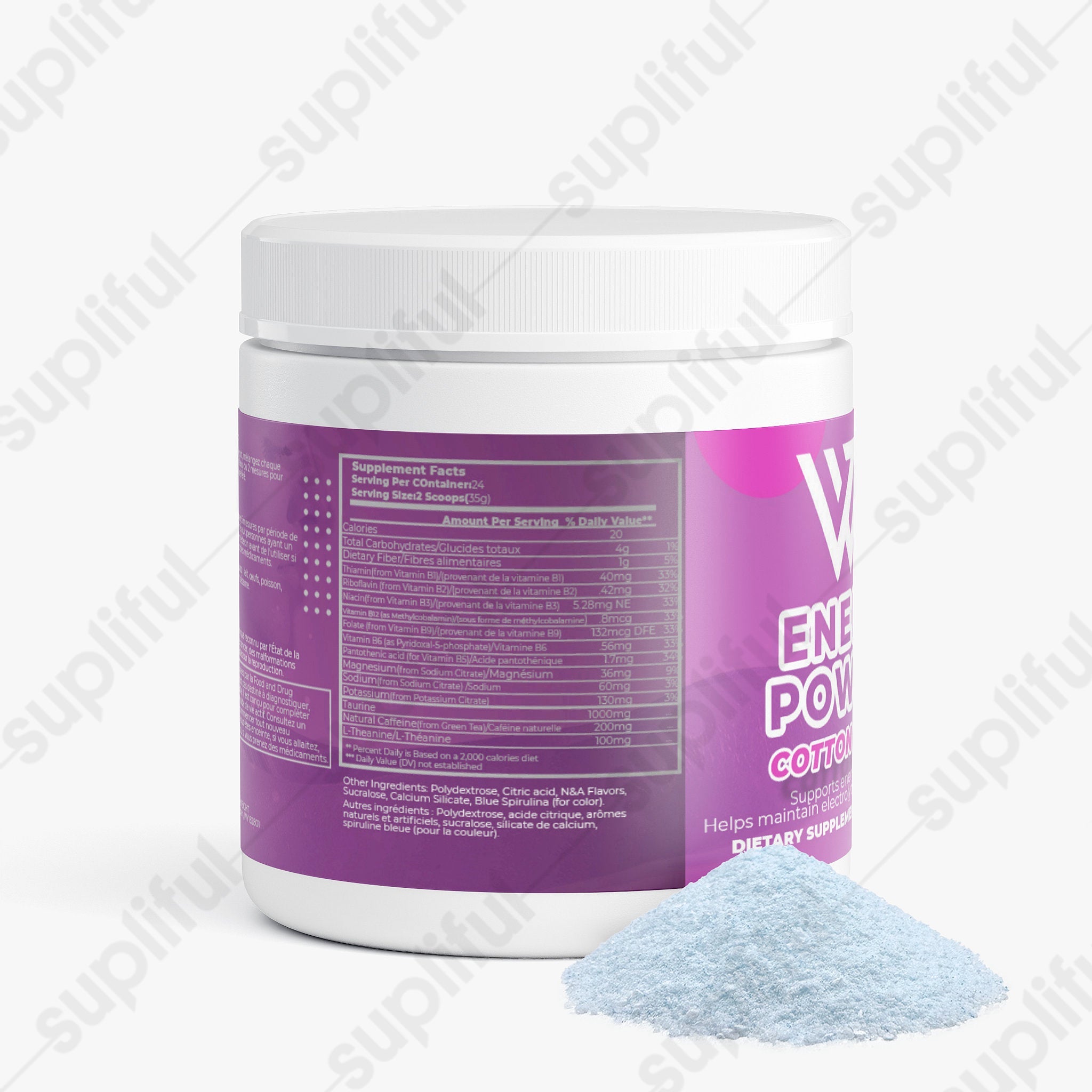 Energy Powder (Cotton Candy)