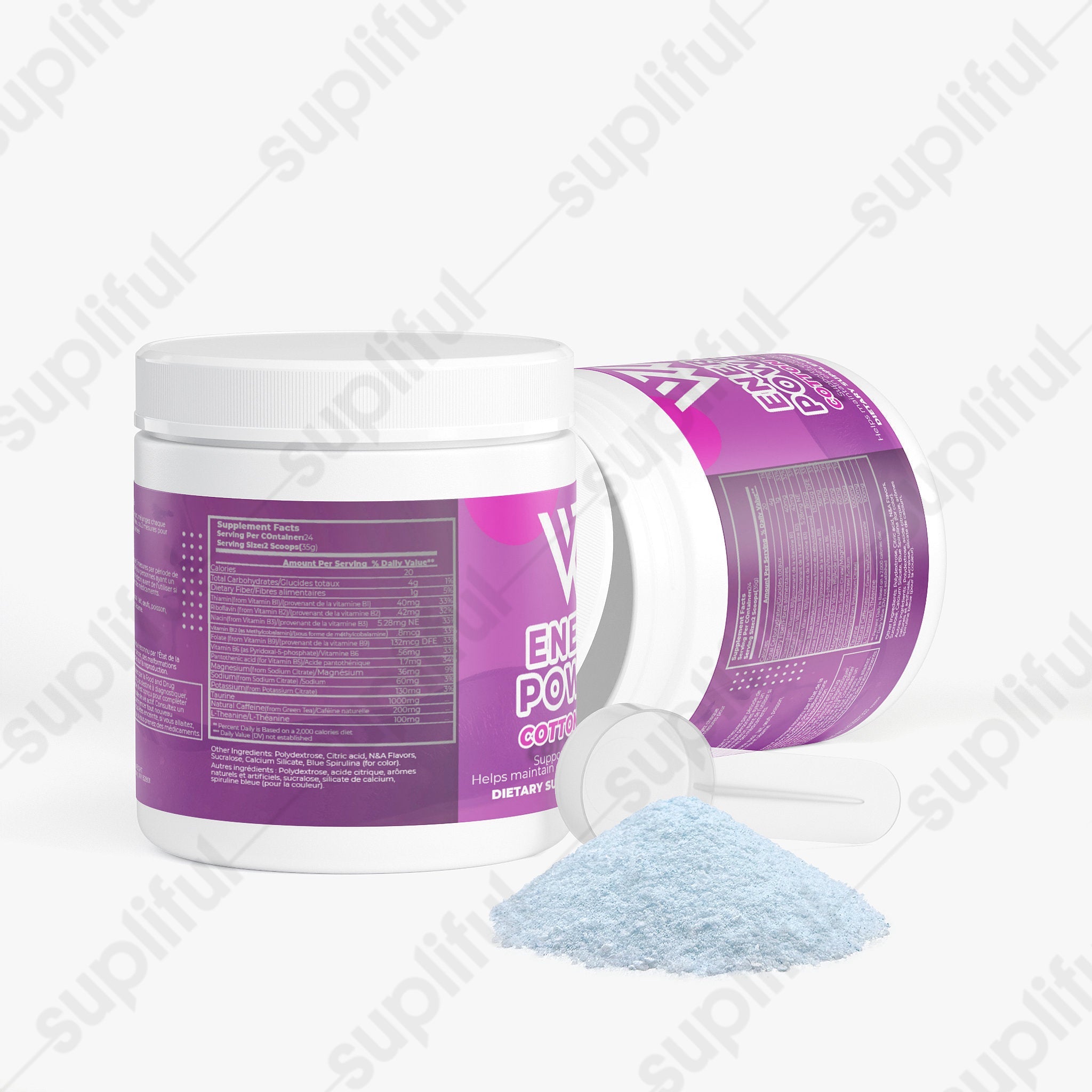 Energy Powder (Cotton Candy)