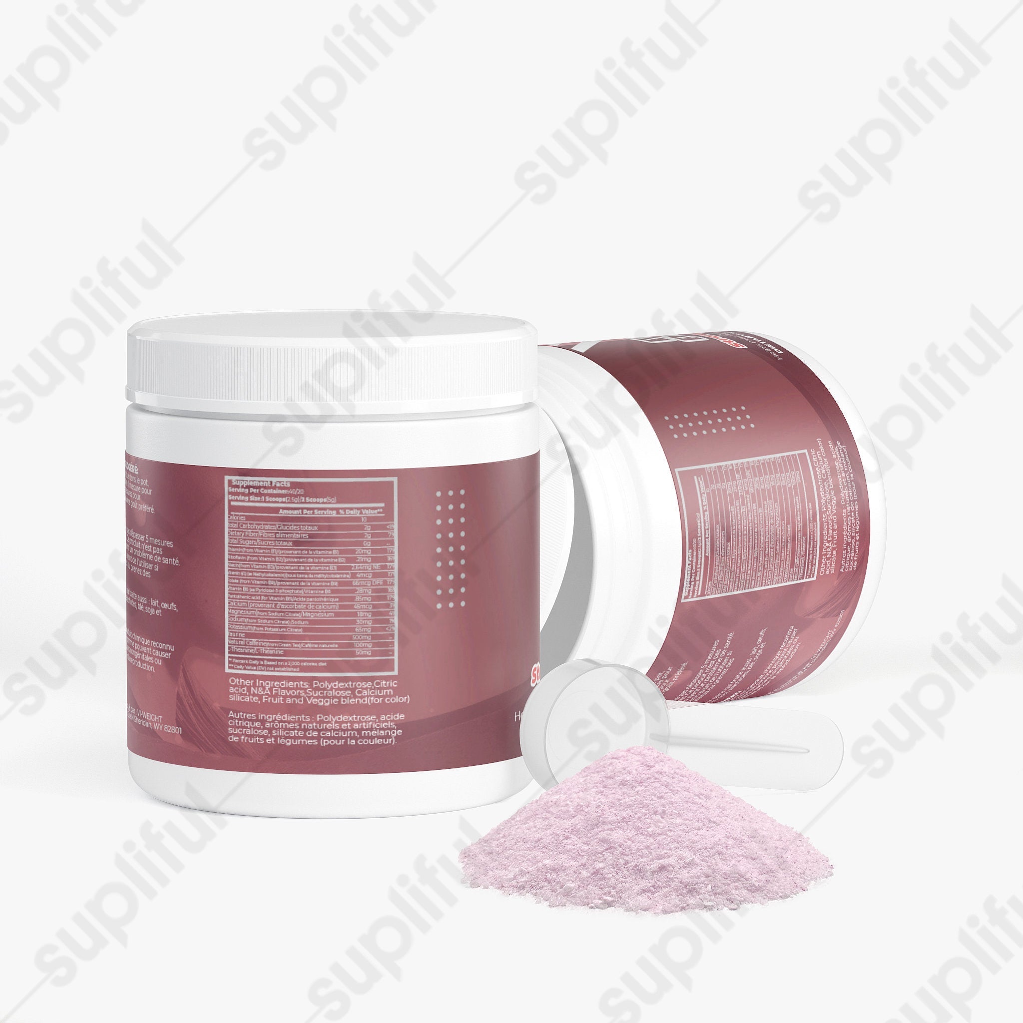 Energy Powder (Strawberry Shortcake)