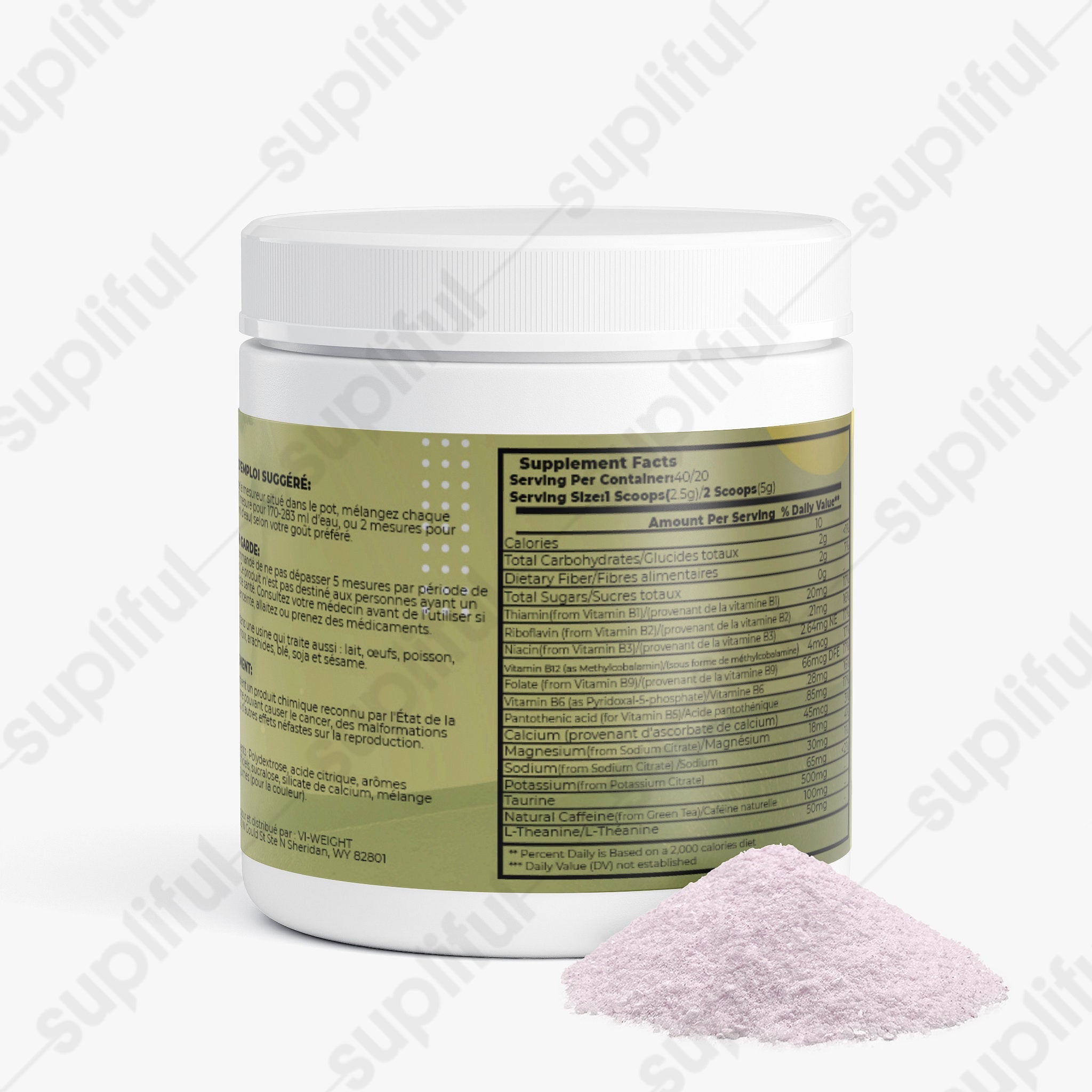 Energy Powder (Yuzu Flavor)