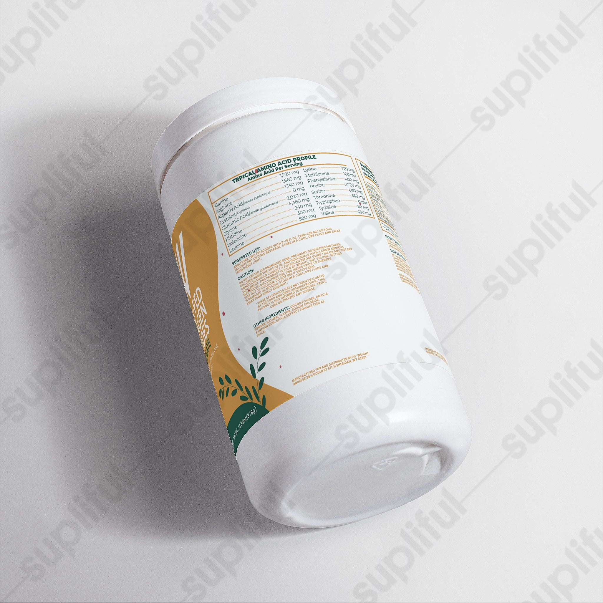 Grass-Fed Collagen Peptides Powder (Chocolate)