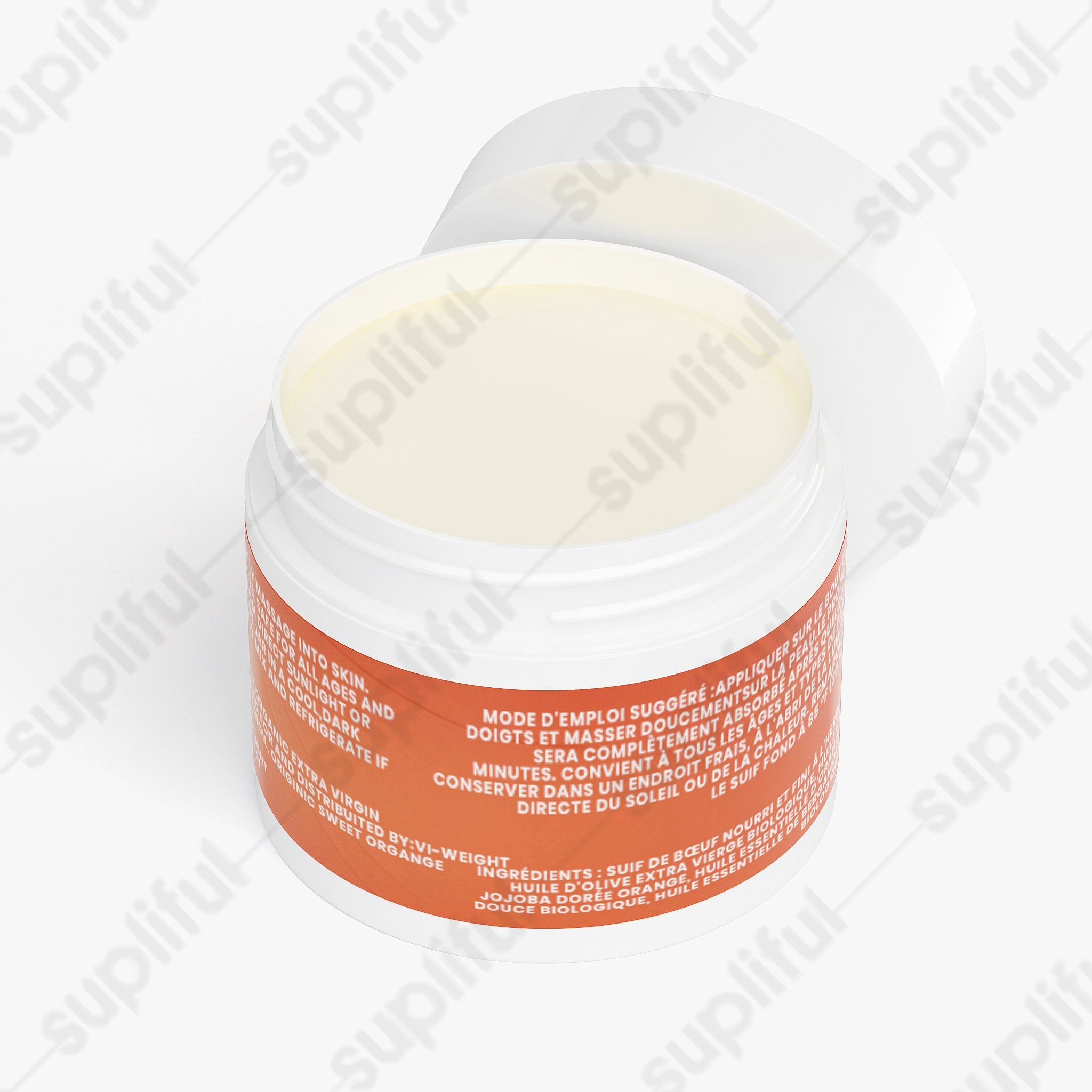 Tallow Cream Orange & Bergamot