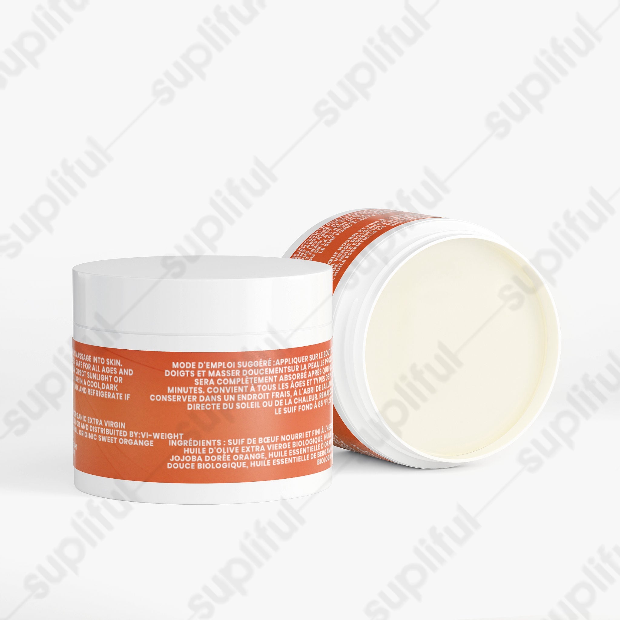 Tallow Cream Orange & Bergamot