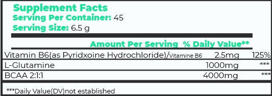 BCAA Post Workout Powder (Honeydew/Watermelon)