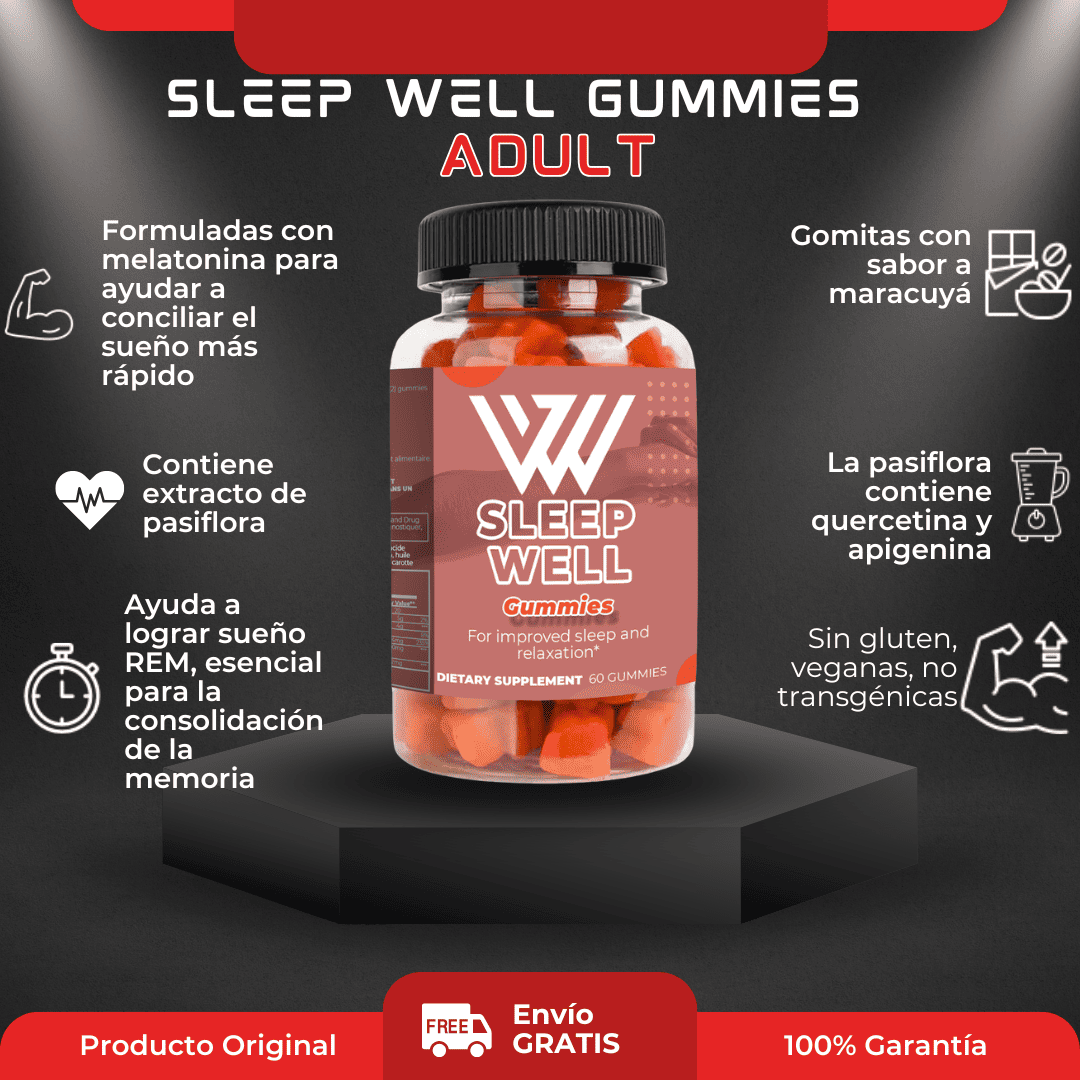 Sleep Well Gummies (Adult)