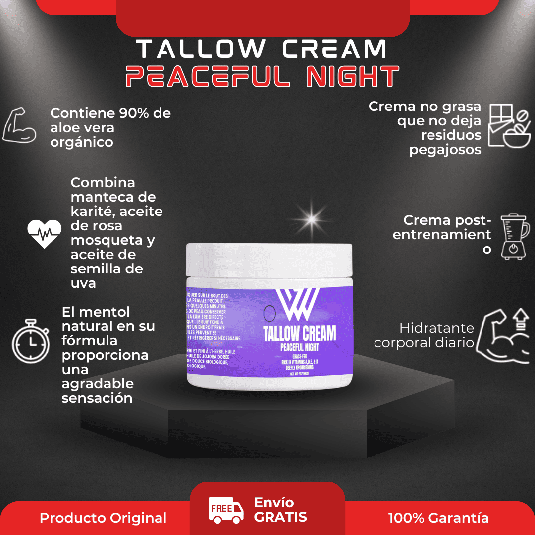 Tallow Cream Peaceful Night