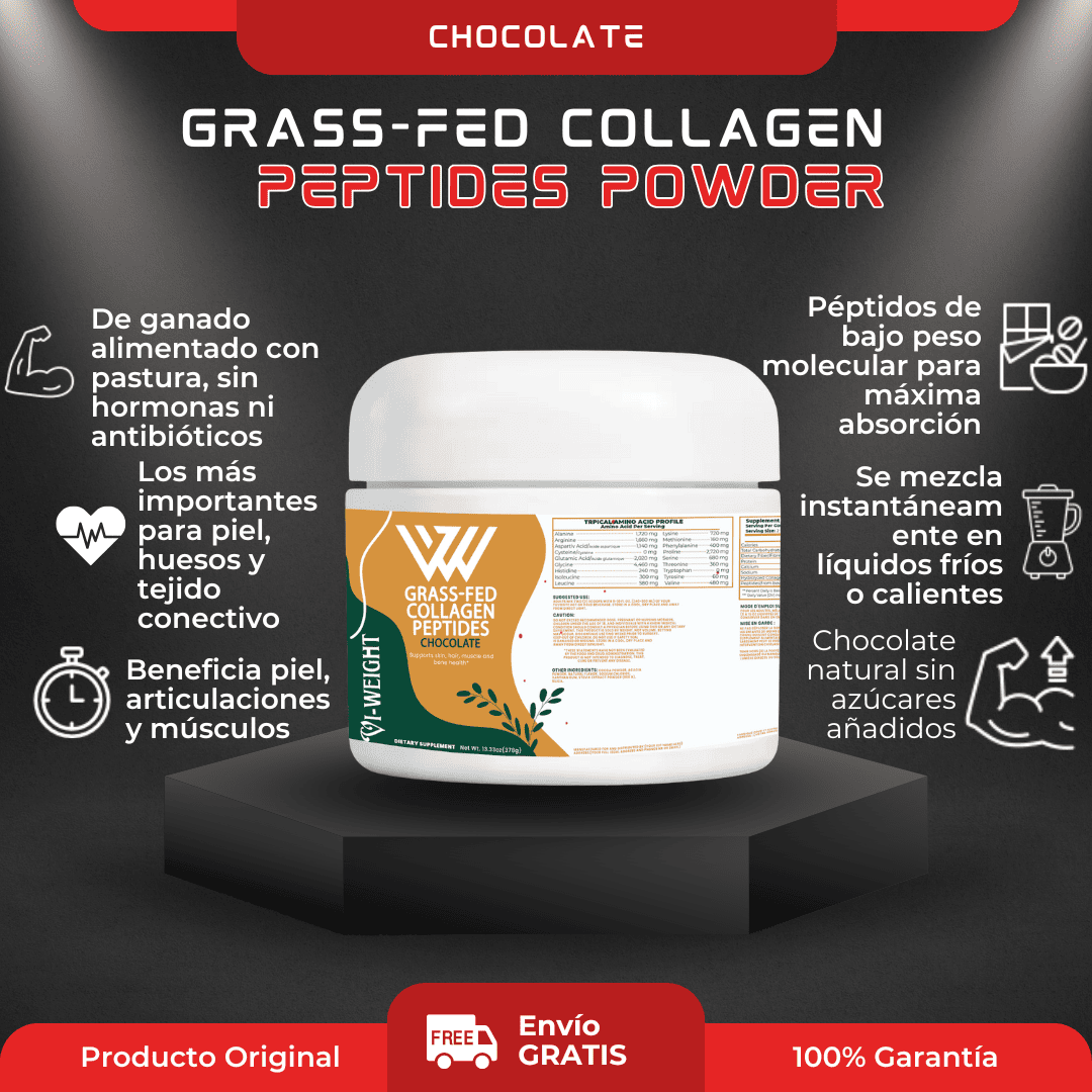 Grass-Fed Collagen Peptides Powder (Chocolate)