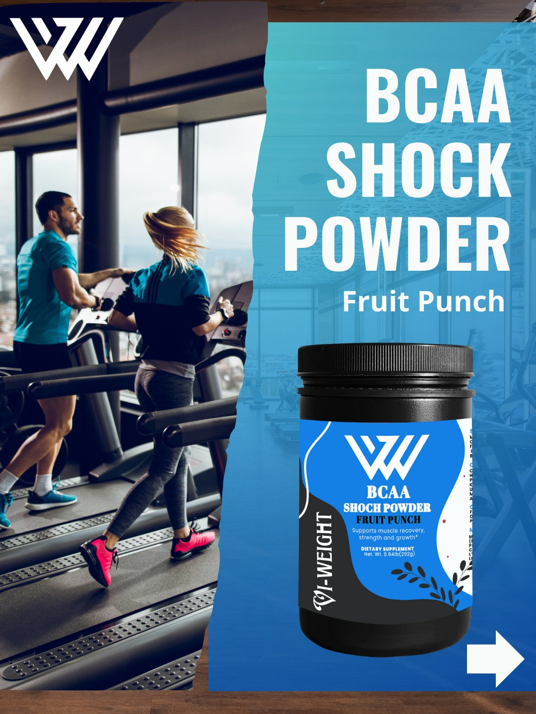 BCAA Shock Powder (Fruit Punch)