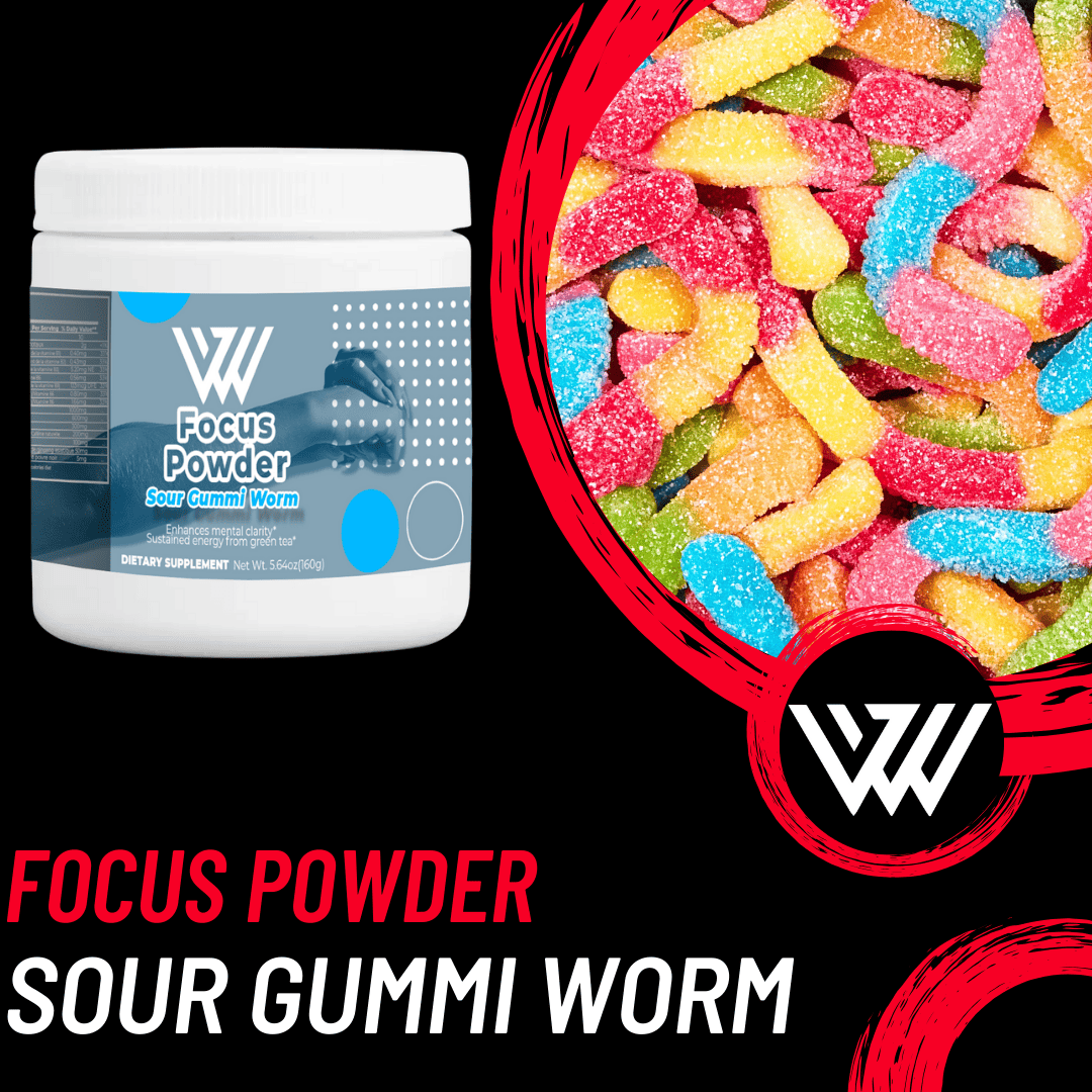 Focus Powder (Sour Gummi Worm)