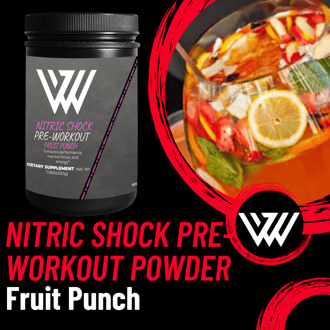 Nitric Shock Pre-Workout Powder (Fruit Punch)