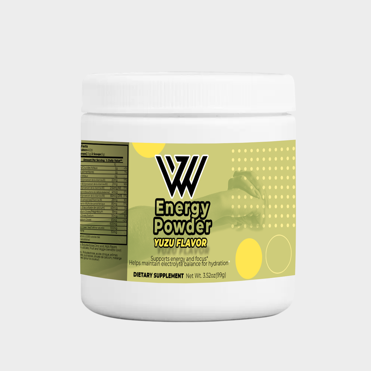 Energy Powder (Yuzu Flavor)