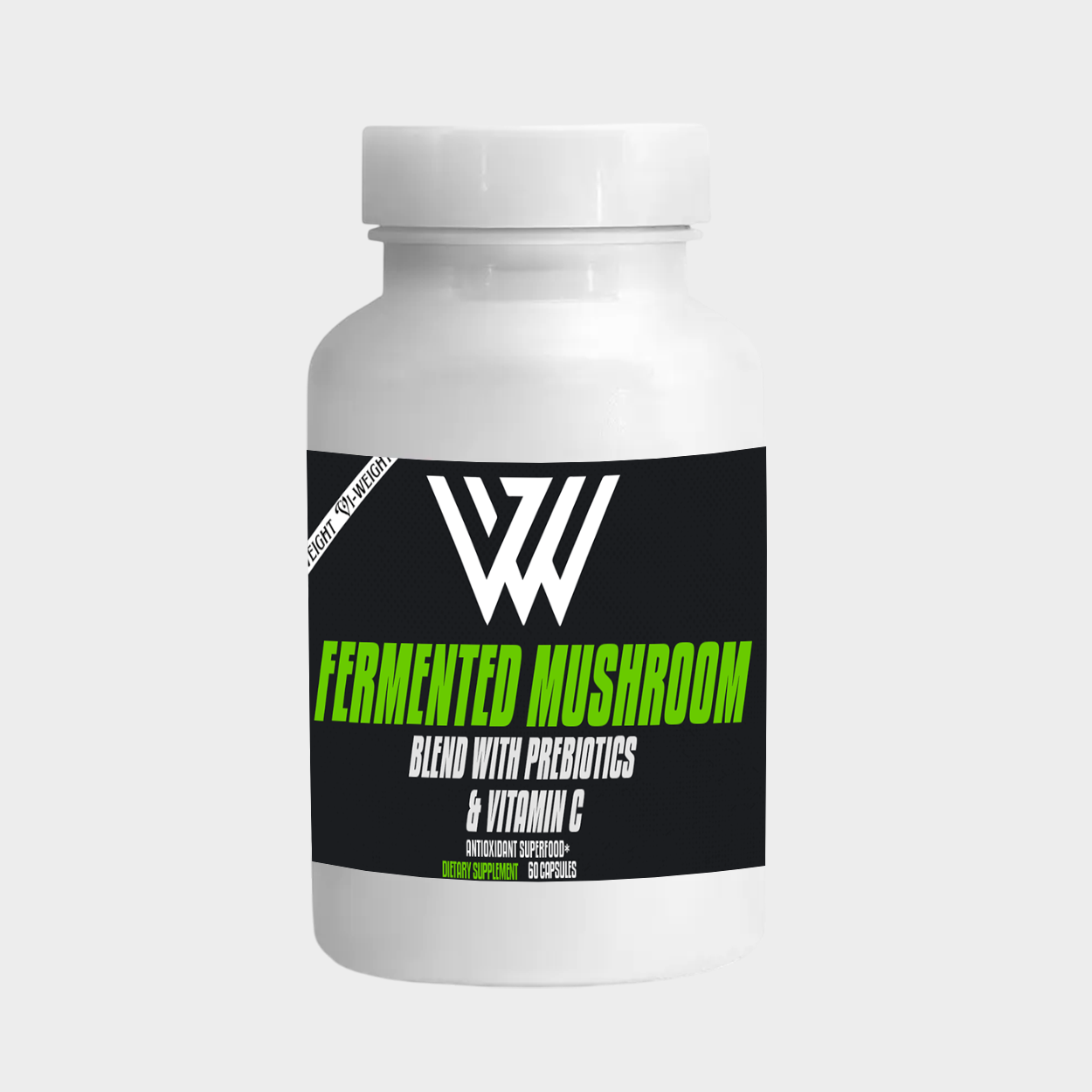 Fermented Mushroom Blend with Prebiotics & Vitamin C
