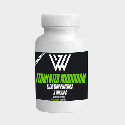 Fermented Mushroom Blend with Prebiotics & Vitamin C