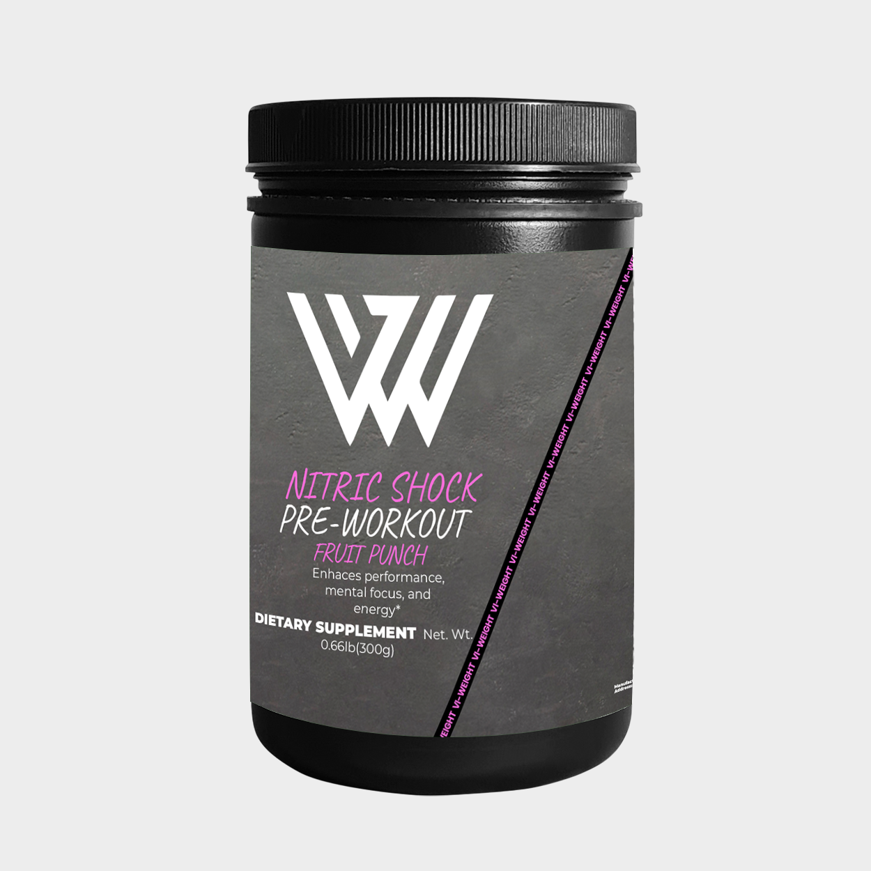 Nitric Shock Pre-Workout Powder (Fruit Punch)