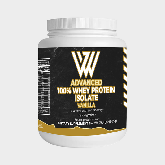 100% proteína de suero aislada (vainilla)