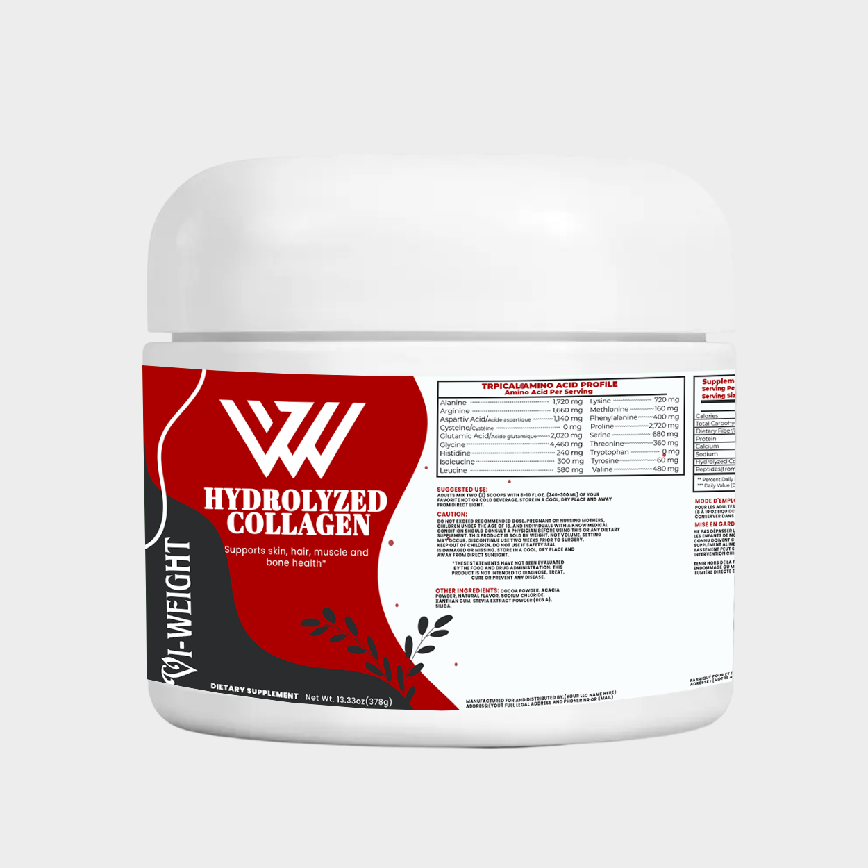 Grass-Fed Hydrolyzed Collagen Peptides